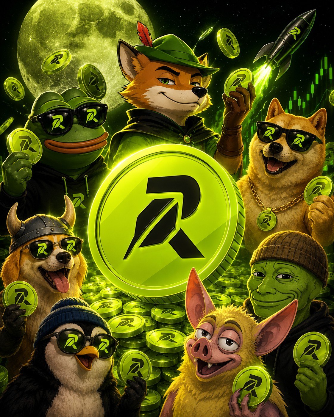Robin Labs — the meme launchpad that pays successful creators.